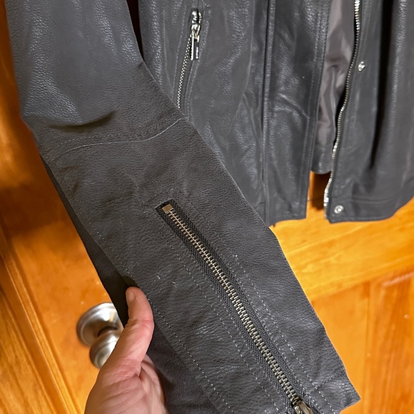 Express Minus the Leather Suede Jacket - Picture 7 of 11